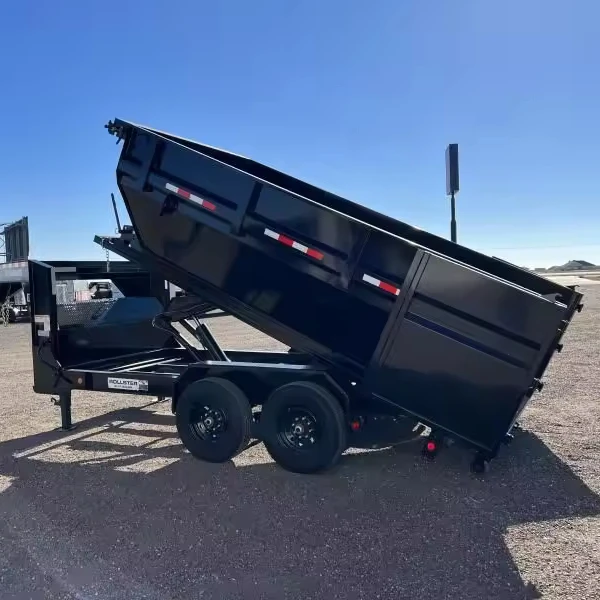 Agriculture Farm Trailer 2 Wheel hydraulic dump tractor trailer 83 x14  Dump Trailer for sale