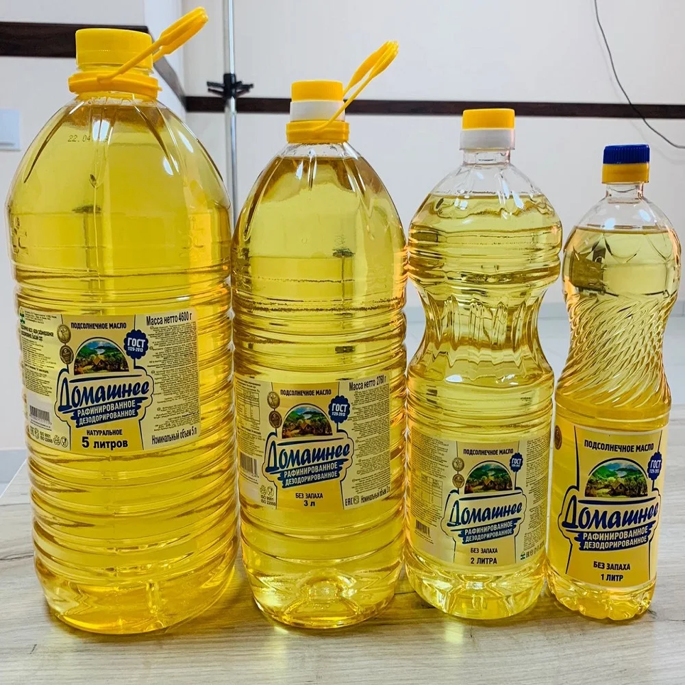 High Quality Refined Sun Flower Oil 100% Russia Refined Sunflower Oil Available for Export