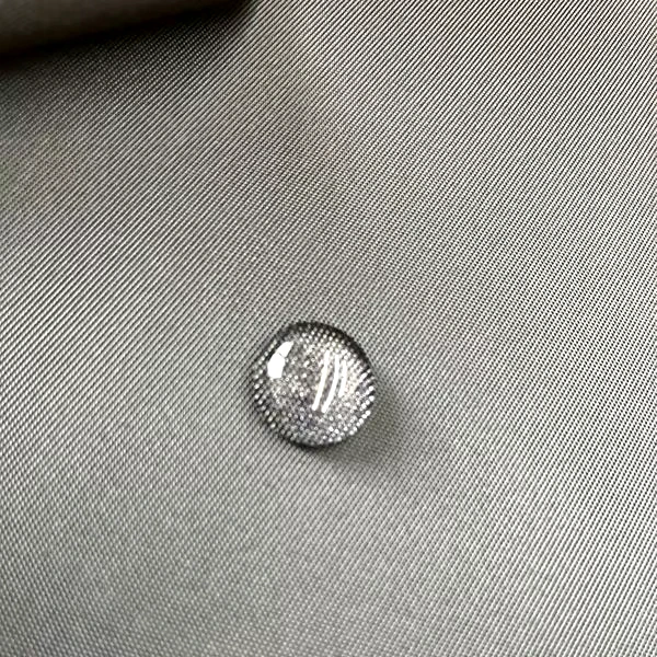 Black and Navy GRS , Recycled post-consumer Nylon product, twill , PU coated , N100DxN200D , suitcase, bags, industry