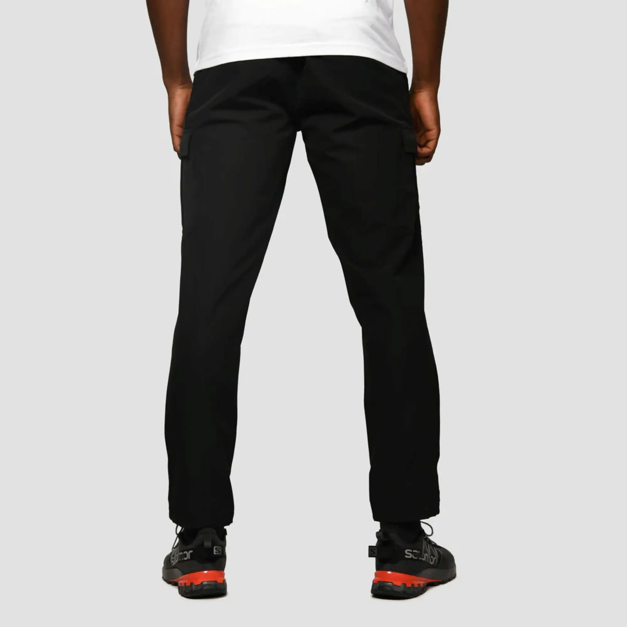 OEM Custom Mens Nylon Cargo Jogger Tactical Pants Windbreaker Custom Polyester Nylon Mens Printed Logo Jogger Custom Pants Men