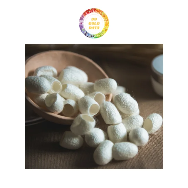Best Deal For 100% Organic Silkworm Cocoon For Premium Silk Yarn, Fabric, and Crafts
