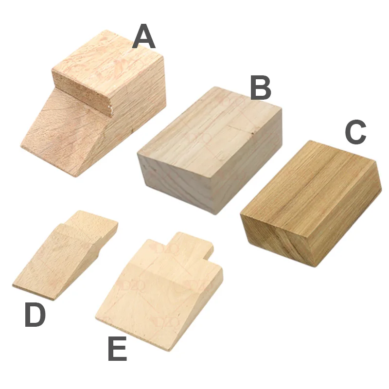 Jewelry Craft Bench Block, Pure Solid Wood Insert Block, Square Wooden Block Workbench for Goldsmithing Tools
