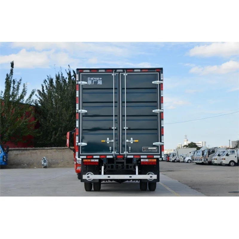 New Shacman K5000 Van Cargo Truck 130hp for Logistic Transportation Euro 2-6 Available Customization