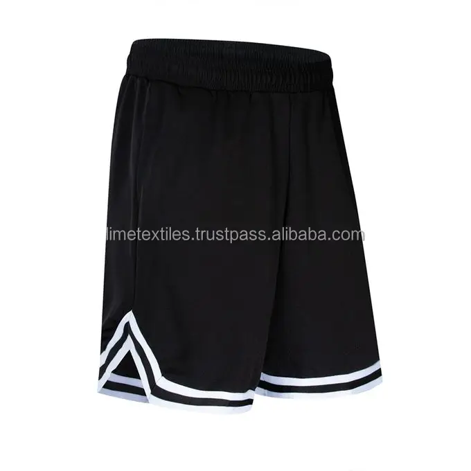 OEM Fashionable Drawstring custom sublimation printed Short Pants Embroidery Custom Logo Summer mesh Shorts For Men