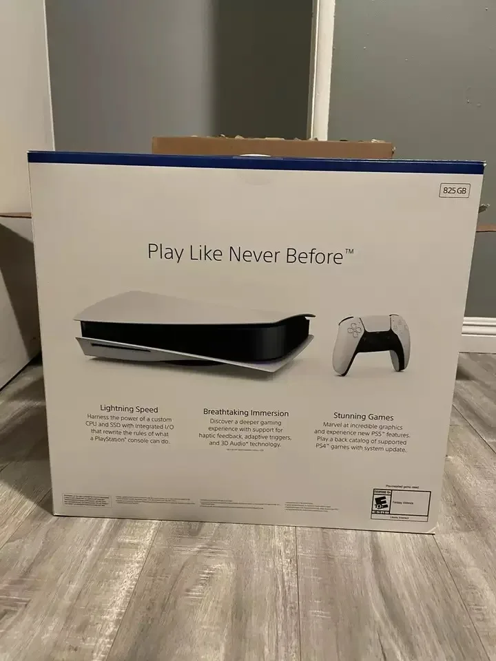 Оптовая цена дисковый PLAYSTATION5 версия PS5 для цифровых и синих лучей дисков 1 Тб с 2