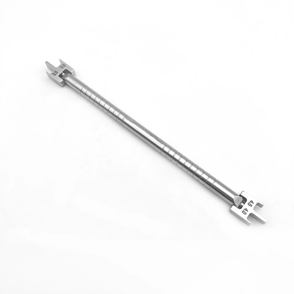 Dental Boone Bracket Gauge Orthodontic Instrument Bracket Positioner Fully Adjustable Gauge