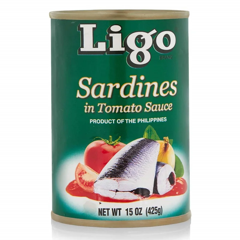 Quality Canned sardine in vegetable oil 125g