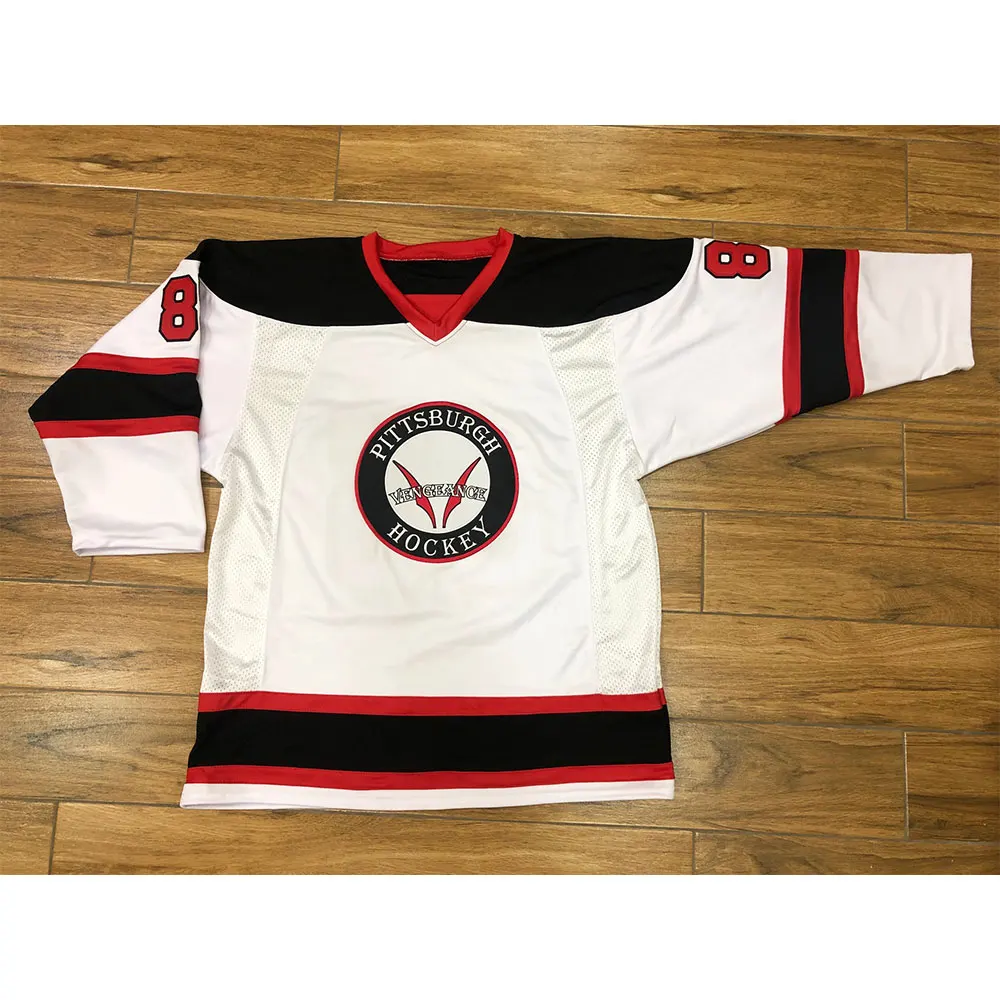 Latest Design Blank Embroidery Hockey Jersey Custom Sublimation Ice Hockey Jerseys With Solid Color