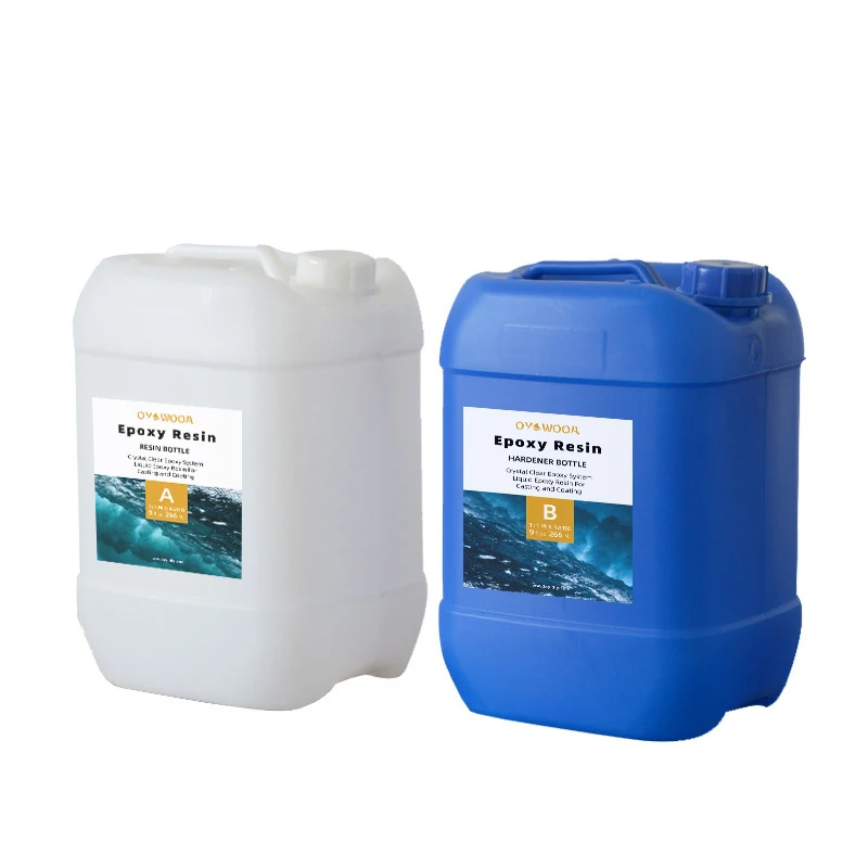 Epoxy Resin 2:1 Price, Fire Resistant Heat Resistant Crystal Transparent Wholesale Epoxy Resin Transparent and Not Yellow