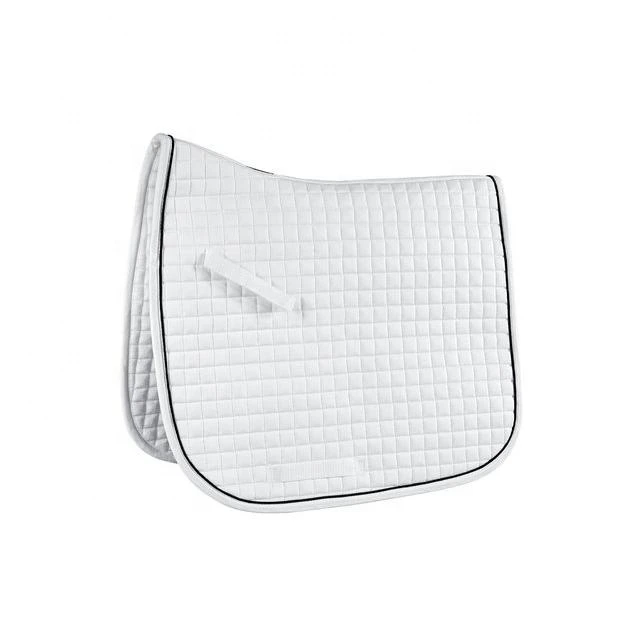 Horse Riding Equipment Honey Comb Lining Side Finished with Polyester Binding Jumping Saddle Pad at Best Competitive Price