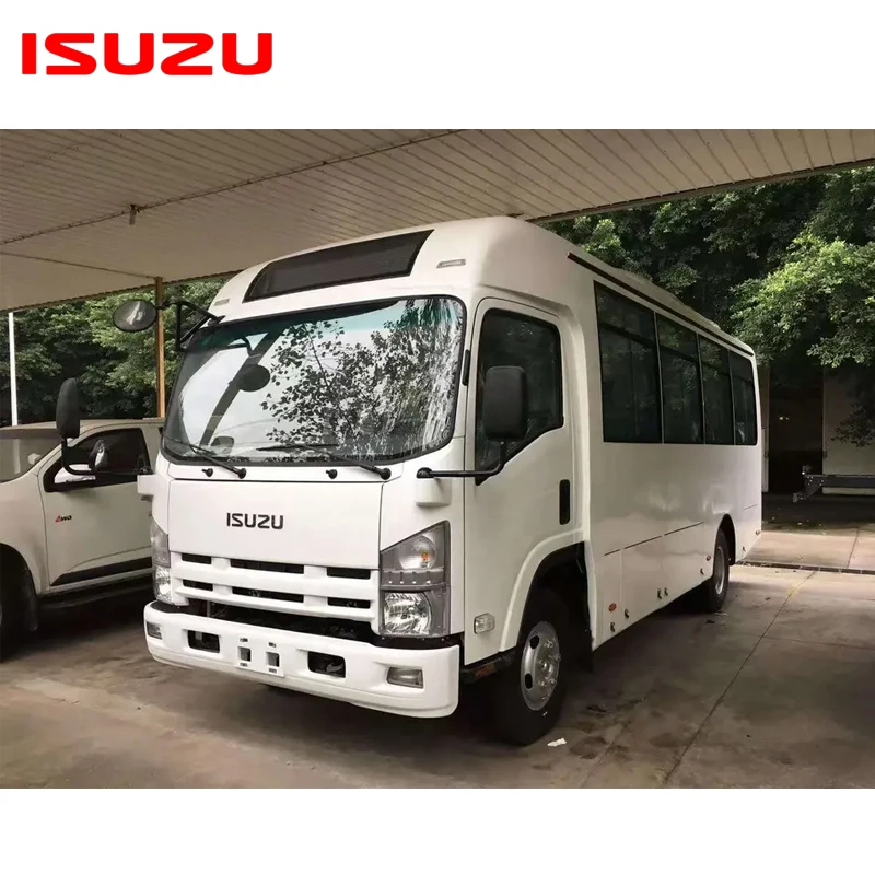 Мини-автобус ISUZU дизельный 4x2 LHD RHD заводской городской легковой автомобиль/10-23 места японский школьный автобус