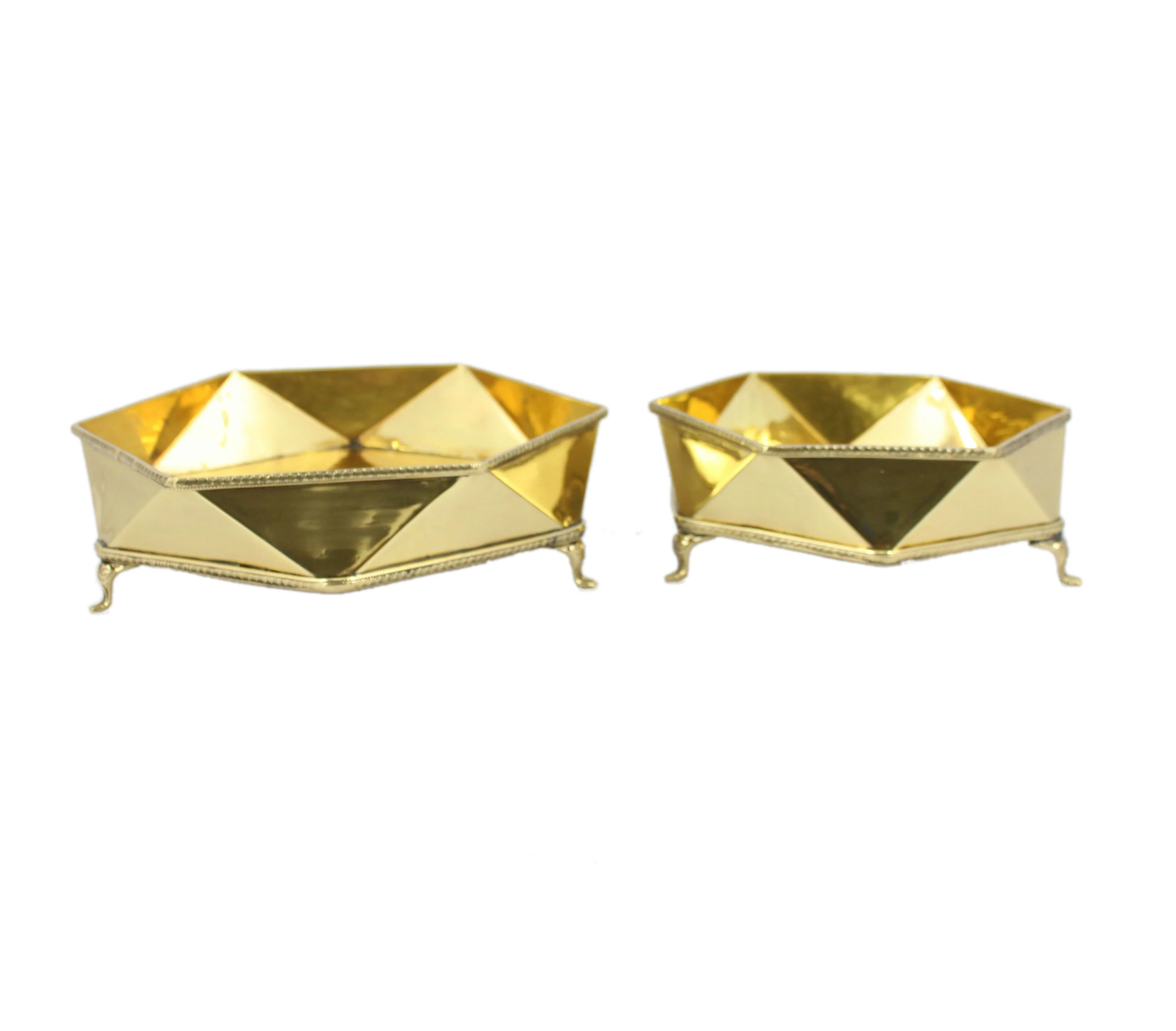 Antique Gold Finished Brass Metal Serving Tray Wholesale Manufacturer New Arrival Metal Tableware Serving Tray Exporter