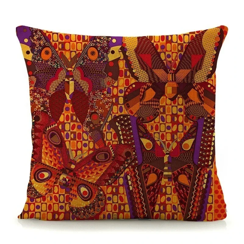Custom Cushion Cover Sublimation Digital Printed Cushion Cover Hand Made 3D Embroidered Handmade Beaded Cushion Cover