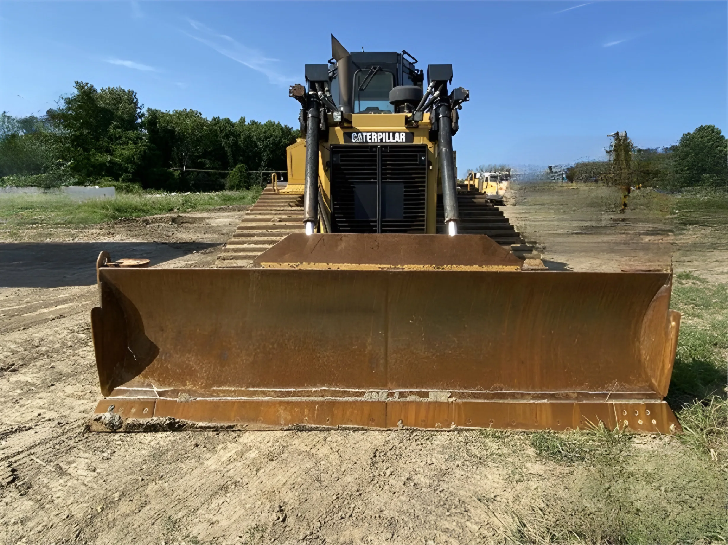 2012 бульдозер CATERPILLAR D6T LGP Caterpillar CAT dozer серии D second hand для продажи хорошая производительность