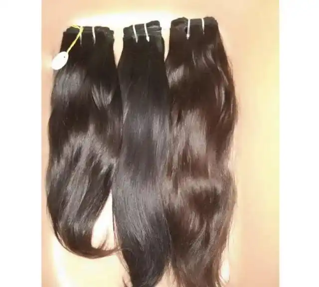 Indian Raw Human Hair Bundles and Extensions Unprocessed Natural Wave from India Supplier