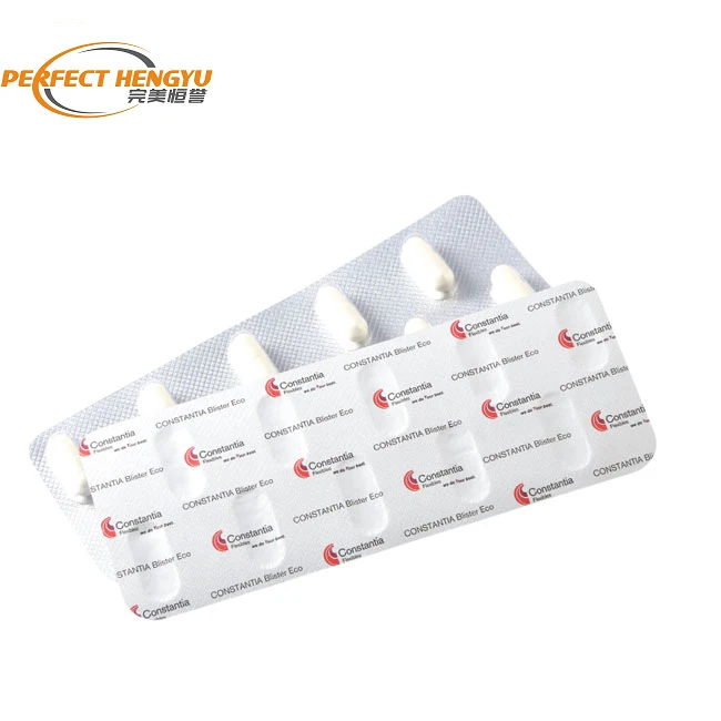 Hot selling custom printed PTP Aluminum foil heat sealing film for PVC blister