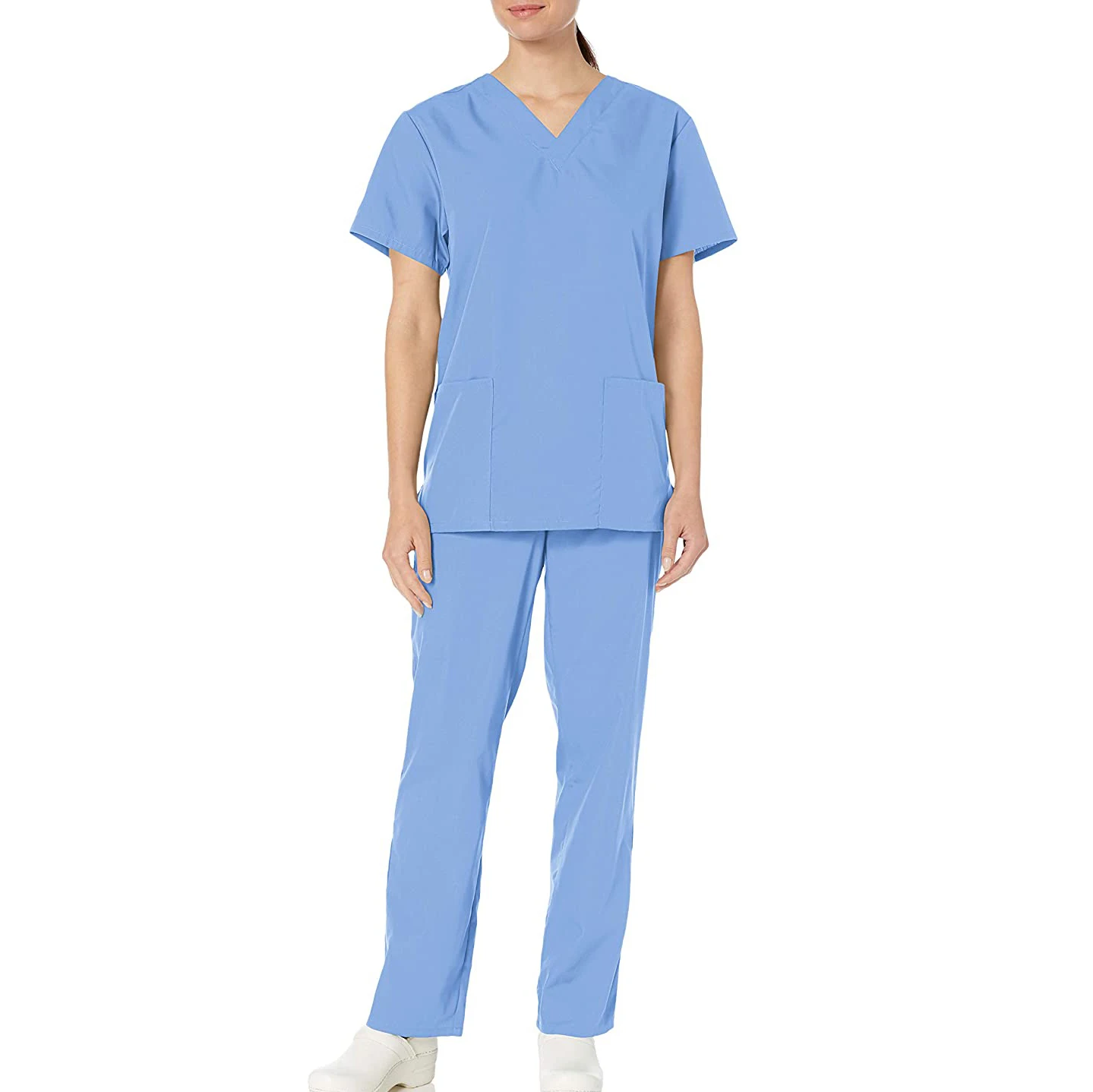 New Style Nurse Clinic Uniform Hospital Women Jogger Best Scrub Suit Set Wholesale Doctors And Nurses Female Scrub Uniform