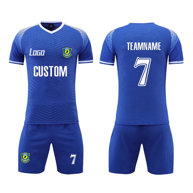 100% Polyester Custom Team Wear With Logo Soccer Uniforms Supplier In Pakistan New Arrival Soccer Uniform For Men