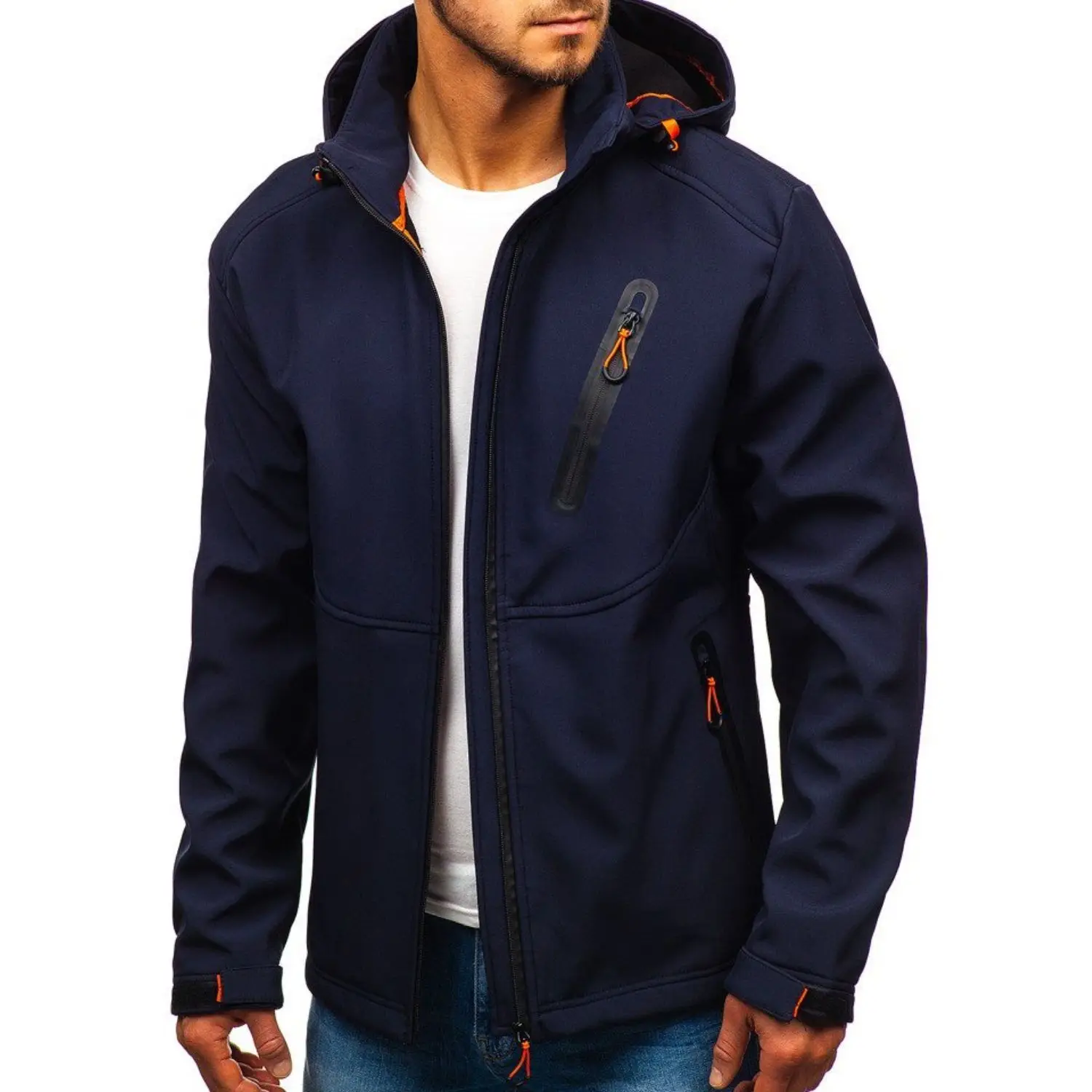 Quick-Dry Windproof Jacket Camp Hiking Men Brand Outdoor Trekking Jackets Outdoor Sport Softshell Jackets Mesh Breathable