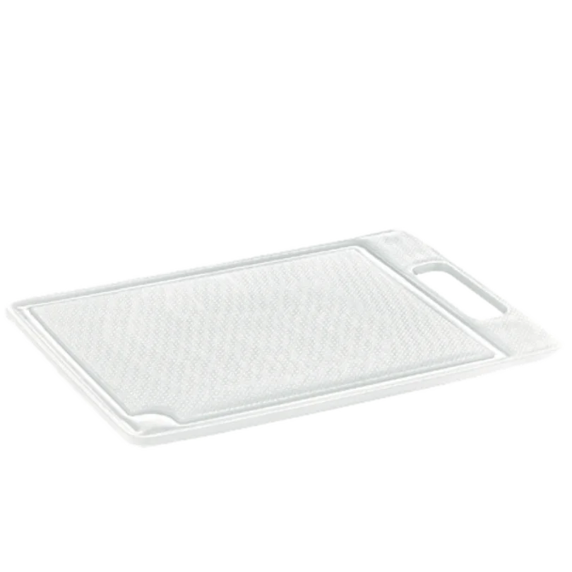 Cutting Board with Handle Non-Slip Surface Chopping Board for Vegetables Fruits Meat Kitchen Lightweight and Dishwasher Safe