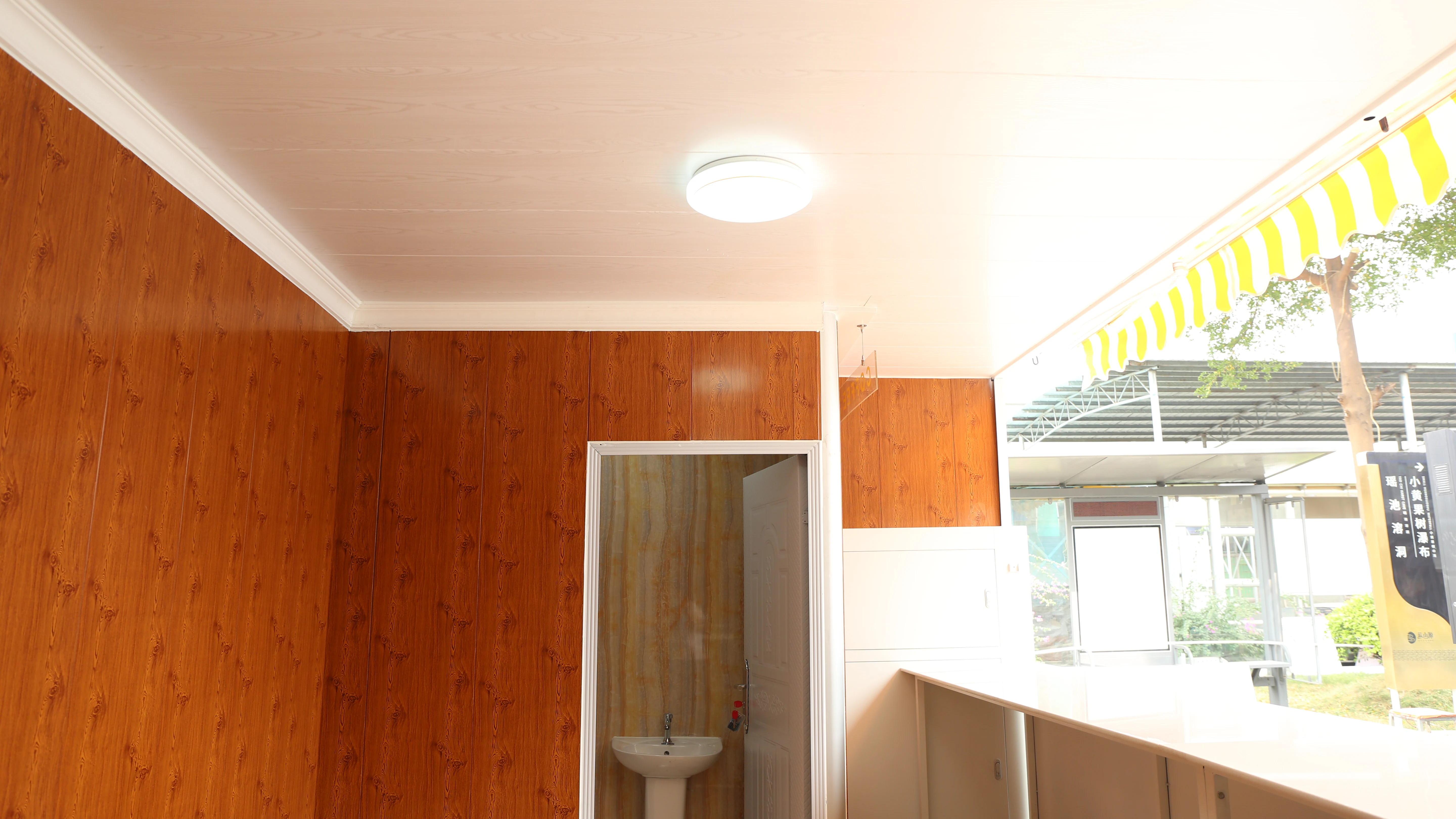 Дешевый коммерческий контейнер магазина гидравлический рычаг сборный