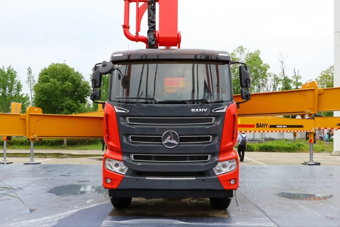 Sany Group 490HP 10x4 5-осный бетононасос 65 м грузовик для продажи