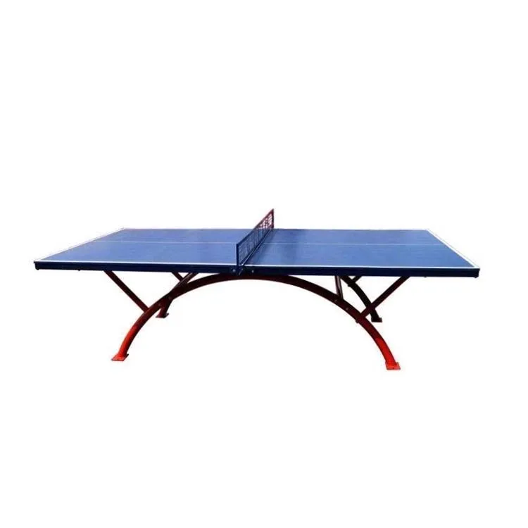 outdoor indoor waterproof single folding fold ping pong table tennis table