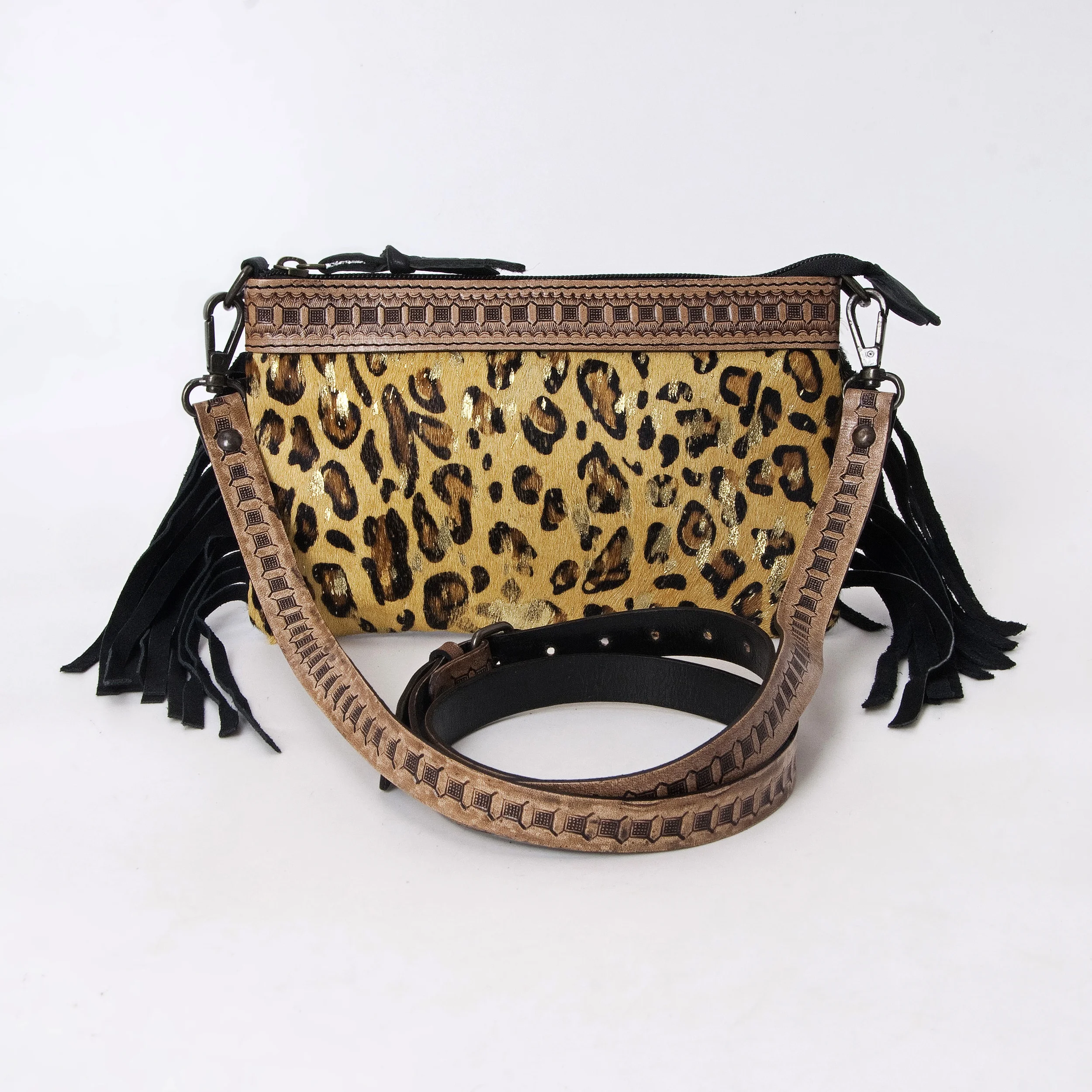Trending 2023 Hand Tooled Cowhide Leather Hand Bag Crossbody Side Bag for Girls Daily Life Use Available at Export