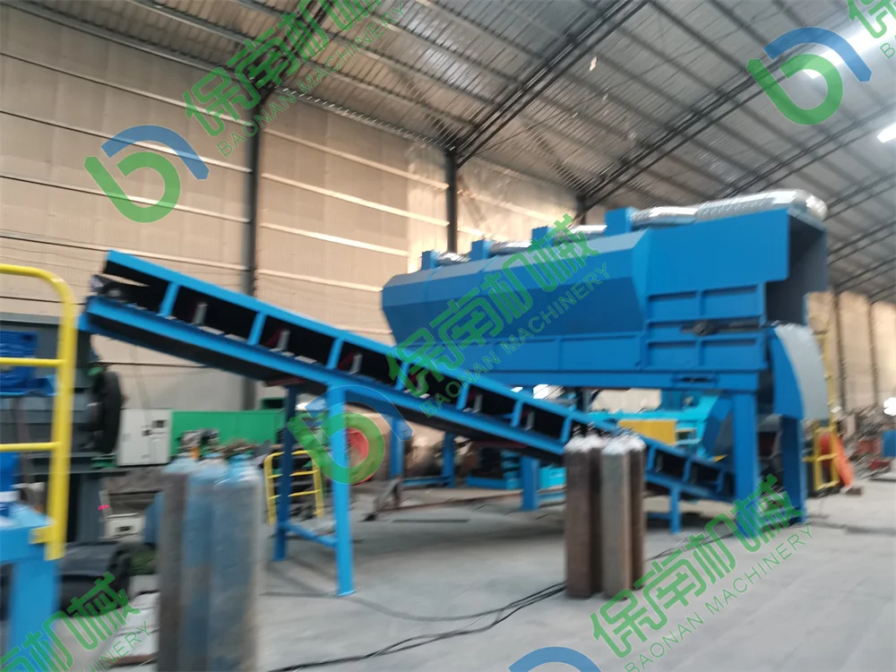 500T/D complete municipal solid waste sorting plant  system equipment/scrap recycling machine