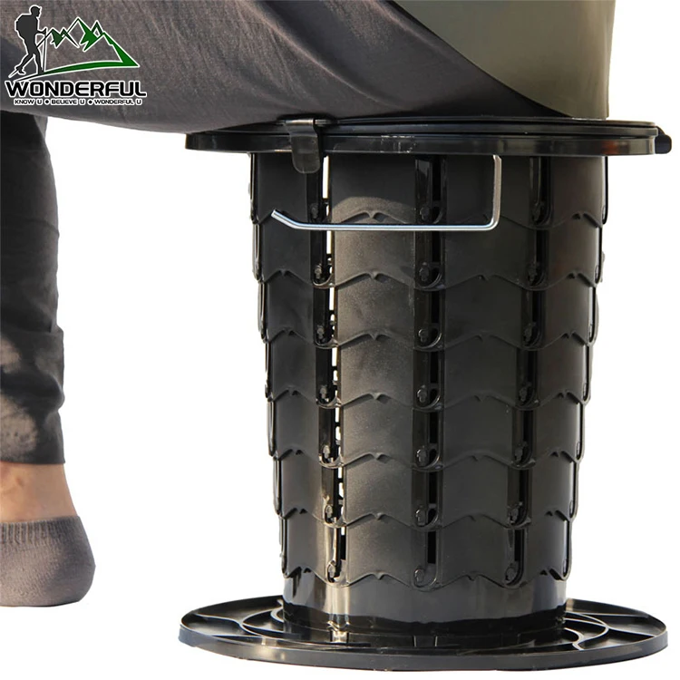 Outdoor Fishing Folding Bus Car Camping Mobile Toilet Adult Children Elderly Plastic Toilet Seat Portable Stool