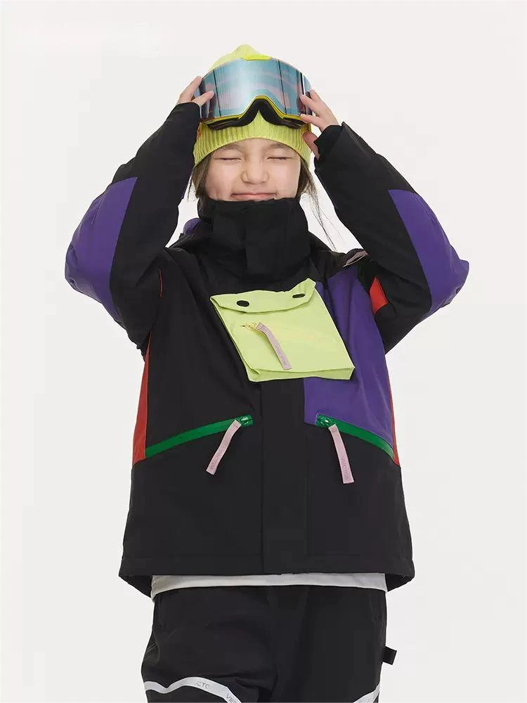 Kids Ski Suit Boy Snow Suits Children Snowboard Tracksuit Waterproof Winter Girls Skiing Sets Overalls Kids
