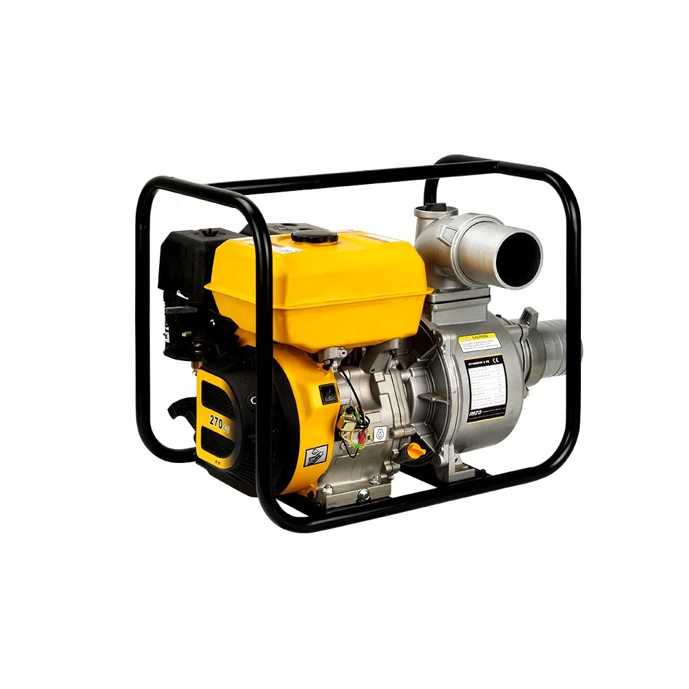 MEICHENG Gasoline water pump 8hp  4inch 212cc displacement self priming  pump.