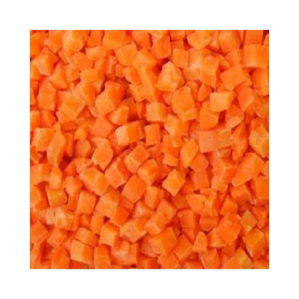 Supply frozen Carrot dices IQF vegetable cheap price Frozen Products Frozen Vegetables beautiful  good