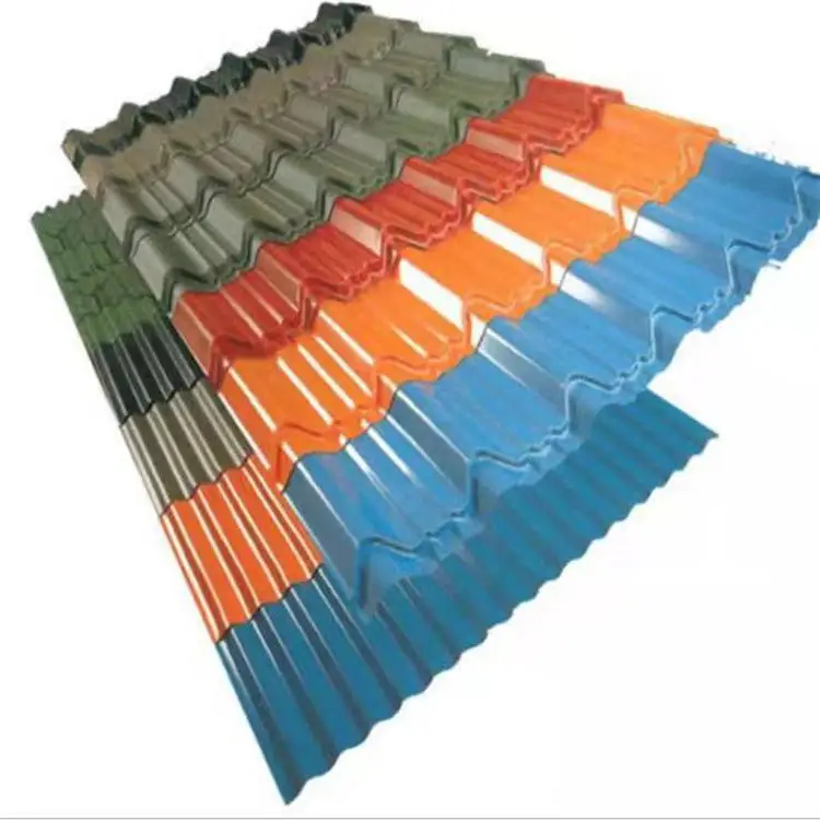 hot sales colorful  customized Black Painted / Oiled /Galvanized Corrugated Roofing Sheet