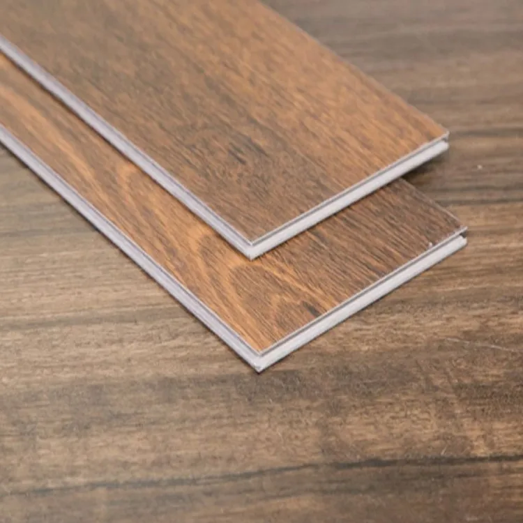 Anti-scalding Wood Look Click Lock Indoor Plastic Tiles Vinyl Planks SPC Flooring