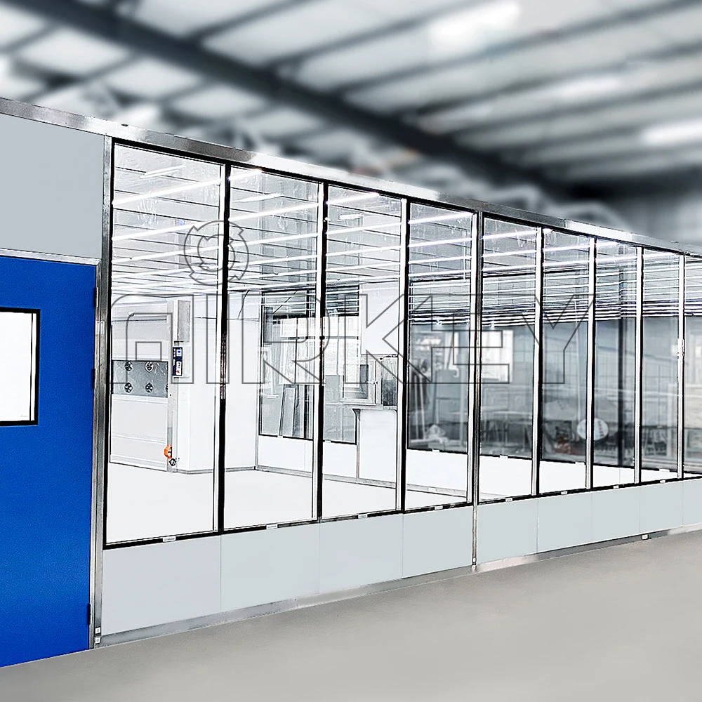USP797/800 Ante-Room ISO7 Sterile Hazardous Drug Compounding Room Negative Positive Pressure Easy Installation Modular Cleanroom