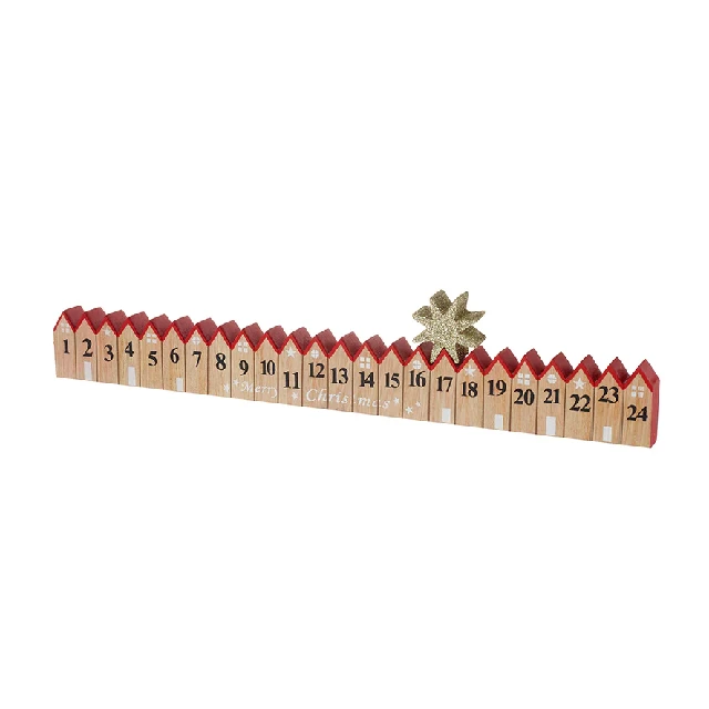 Christmas Countdown Desk Calendar Direct Factory Price Wooden Calendar Ornaments Buy From Indian Wholesaler