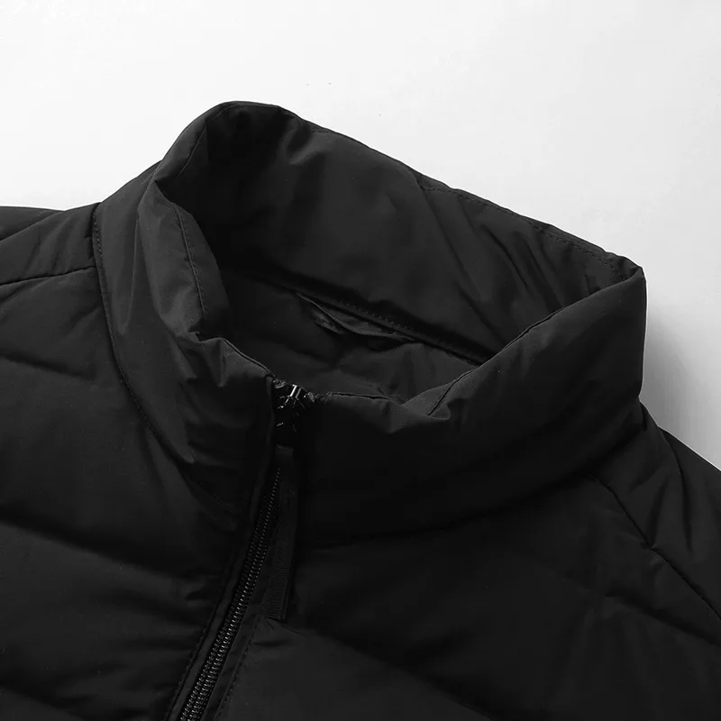 High Quality OEM Custom Logo  Quilted zipper Down Puffer Vest Men and Women winter fashion wear light weight warm fashion wear