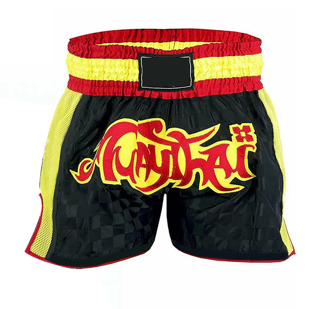 Boxing Shorts MMA Loose Large Size Martial Arts Muay Thai Shorts BJJ Fight Kick Boxing Training Shorts By NEEDS OUTDOOR