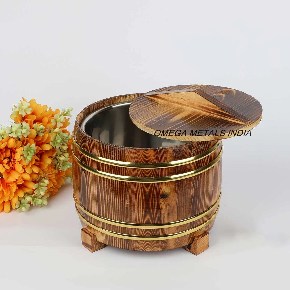 Unique Design Small Casserole DIsh High Selling Casserole Pot for Dinner Table Handcrafted Food Warmer and Food Server