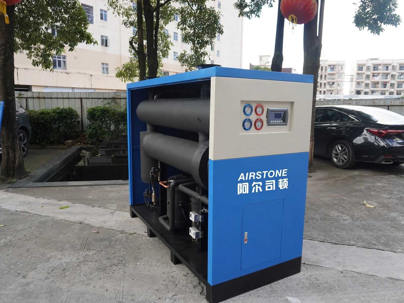 Airstone Compressed 67m3/min Air Cooling Refrigerated  Air Dryer For Air Compressor
