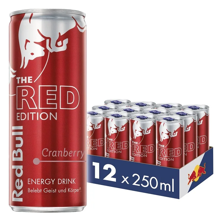 ORIGINAL Red Bull Red edition ml From Austria/ Redbull 250 ml Energy Drink (Fresh Stock) red bull for wholesale