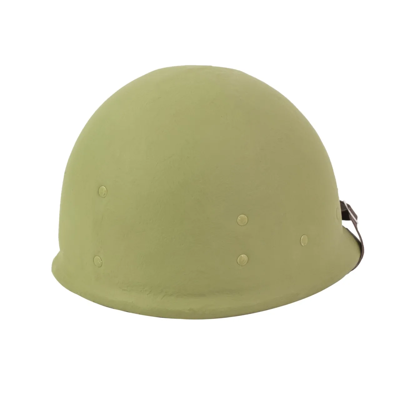 MILITARY SUN PITH HELMET (REPRO OF WW2 US HAWLEY FIBRE LINER WITH HBT WEBBING)