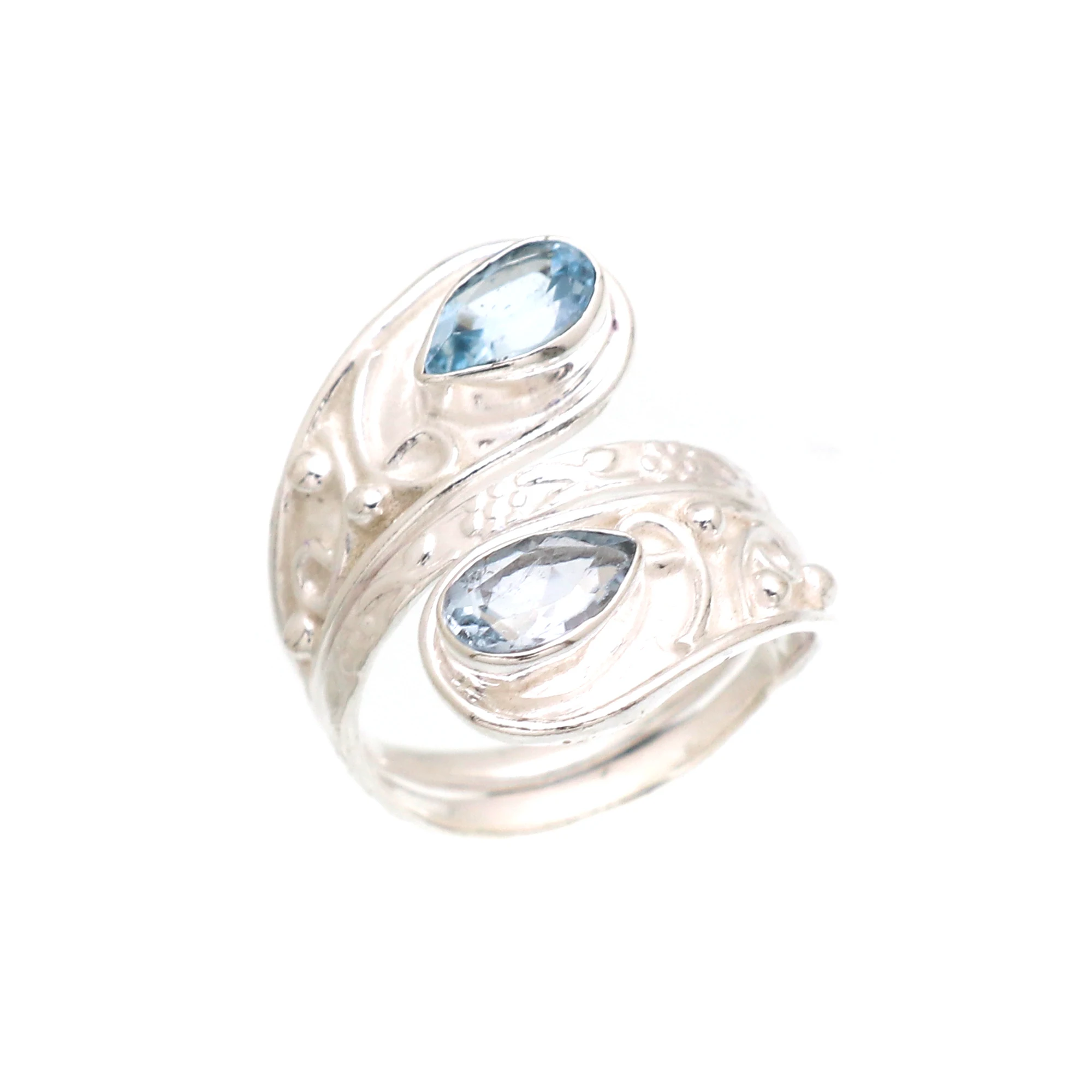 Wholesale Natural 925 Sterling Silver Ring Handmade Dainty Wedding Gift for Her Mom Wife with Rose Quartz Black Onyx Birthstones