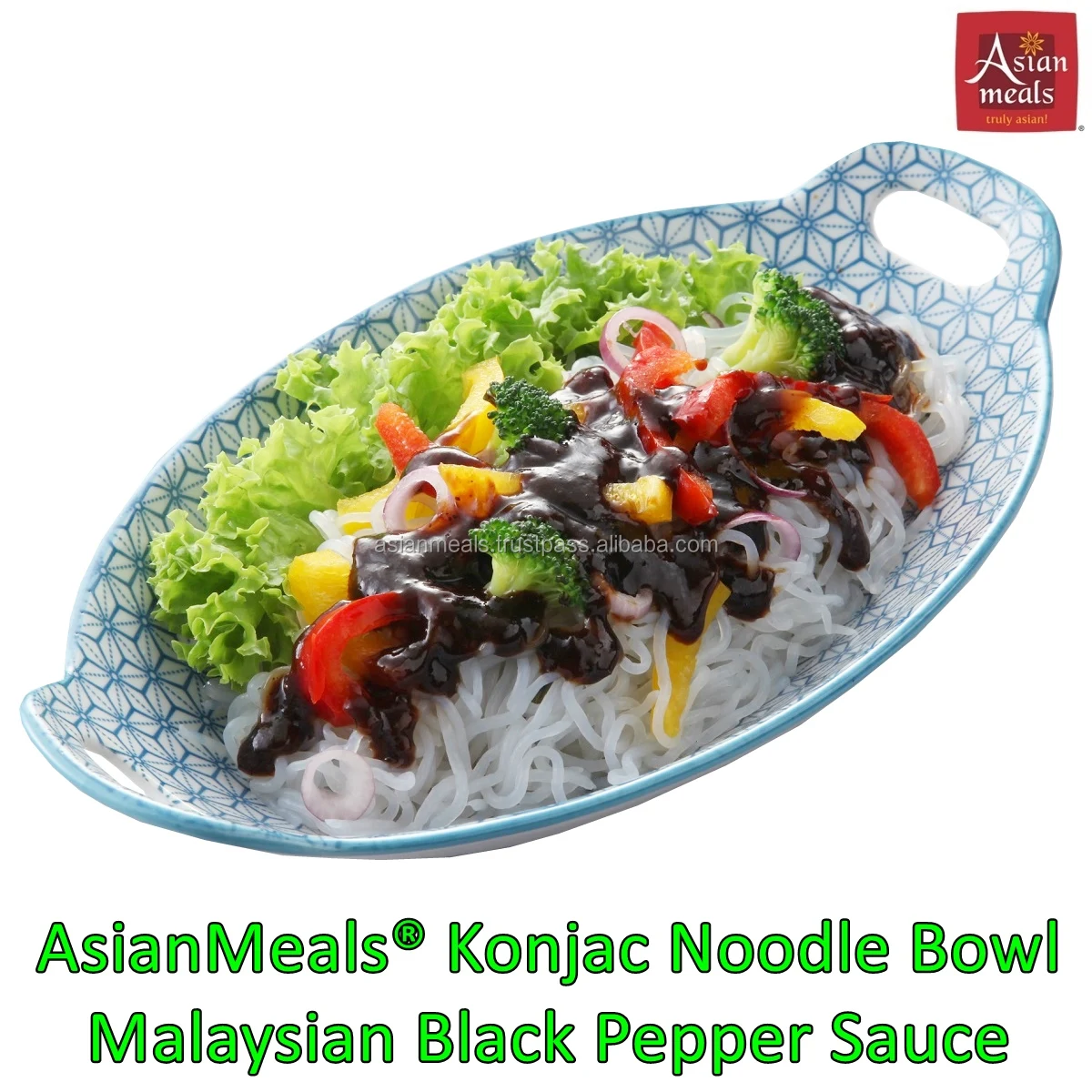 Ready Stock	Vegan-friendly Asian Fusion inspiration Quick and satisfying  black pepper sauce Instant konjac noodles