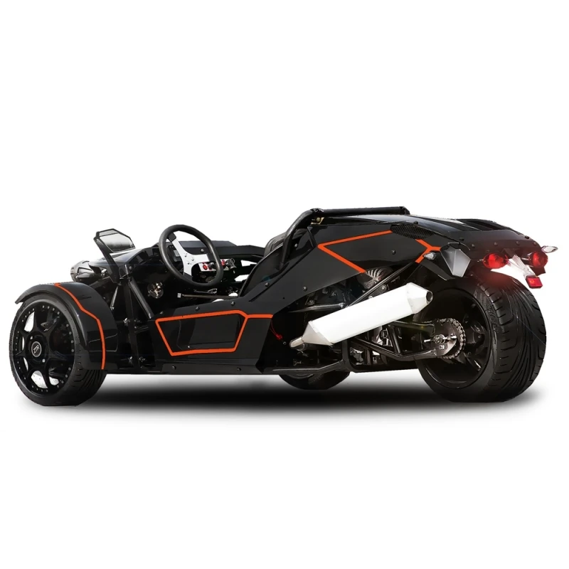 Factory Assembled ZTR 250cc Roadster 4V Trike 4-Speed  Reverse gear