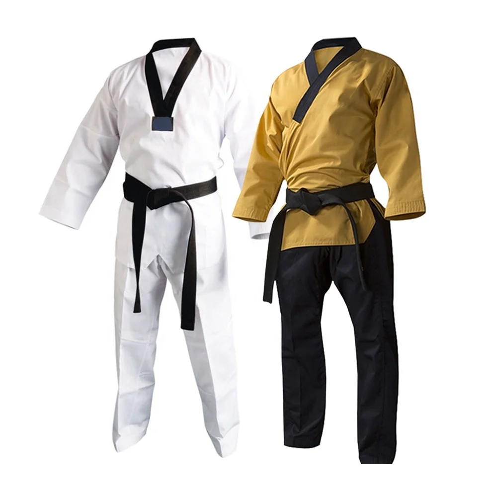 Factory Wholesale Custom Logo WTF ITF Taekwondo Uniform Taekwondo