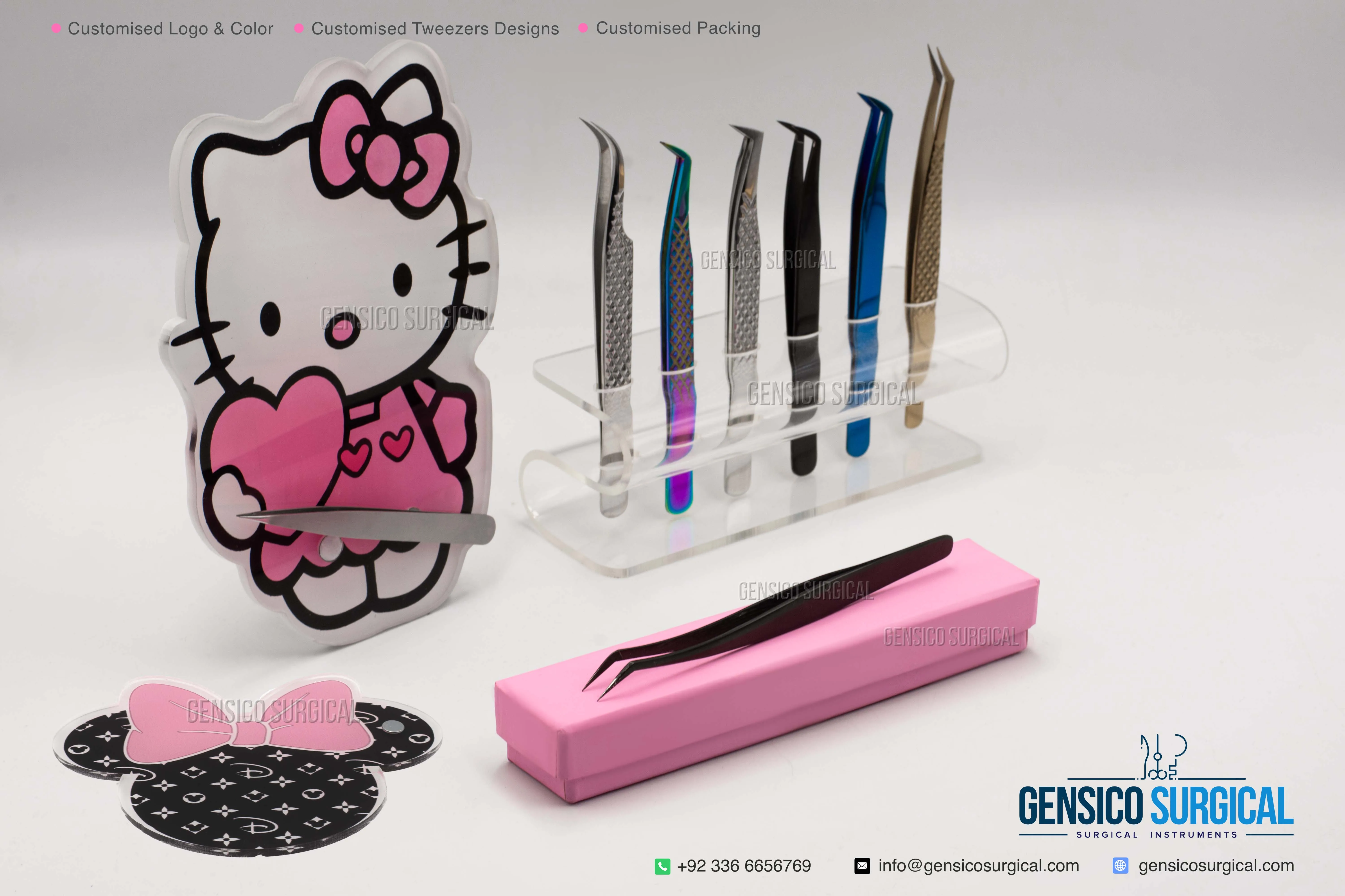 Good Quality Eyelash Tweezers Complete Range Customized Logo And Packing Complete Packing Range Eyelash Tweezers