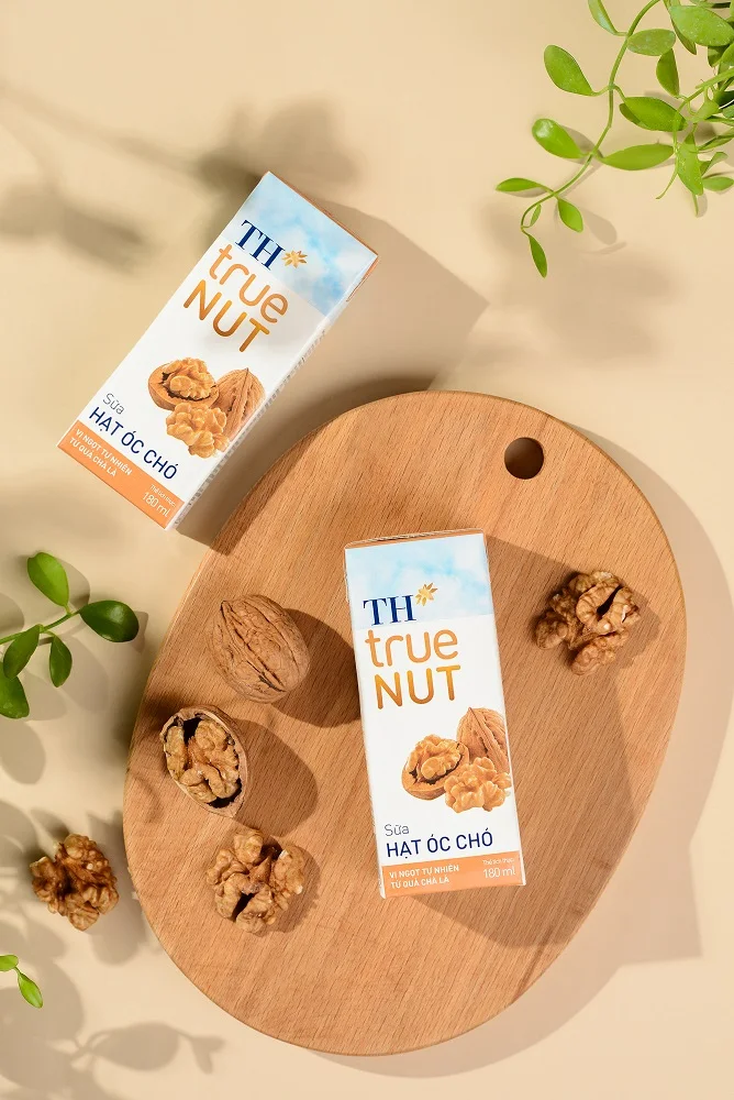 Ореховое молоко TH true NUT 180 мл смешанные молочные продукты стерилизованное обработанное высококачественное АРОМАТИЗИРОВАННОЕ МОЛОКО