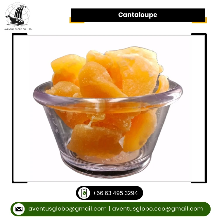 Lowest Price High Quality Super Delicious Taste Bulk Supply Organic Dried Dehydrate Fruit Cantaloupe for Global Buyers